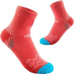 img 2 attached to 🧦 Stay Comfortable on Your Outdoor Adventures with Veatree's Cushioned Moisture-Wicking Socks for Women - Perfect for Hiking, Trekking, Running, and Camping!