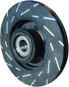 img 1 attached to 🔥 Повышение производительности с тормозами EBC USR7351 USR Series Sport Slotted Rotor.