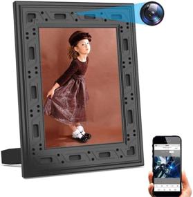 img 4 attached to 📸 Wireless HD 1080P Spy Camera Photo Frame with Night Vision, PIR Detection, Cell Phone APP Alerts - Ideal for Home and Office Security - 1 Year Standby