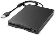 📟 hannord 3.5" usb external floppy disk drive - portable 1.44mb fdd, plug and play for windows 10/8/7/vista/xp/2000 - ideal for pc laptop desktop computer notebook logo