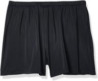 🩳 maxine of hollywood plus-size 2'' loose fit mid rise swim shorts for women logo