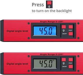 img 1 attached to Proster 0 225° Digital Protractor Spirit