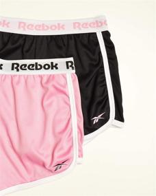 img 3 attached to 🐬 Стильные и комфортные беговые шорты Reebok для спортивных девочек-дельфинов