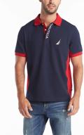 👕 nautica short sleeve color performance men's shirts: high-performance clothing for style and comfort logo