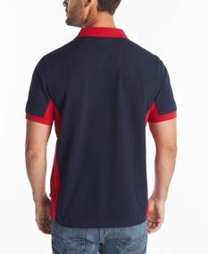 img 2 attached to 👕 Nautica Short Sleeve Color Performance Men's Shirts: High-Performance Clothing for Style and Comfort