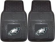 🏈 nfl philadelphia eagles vinyl heavy duty car mat by fanmats - 18"x27 logo