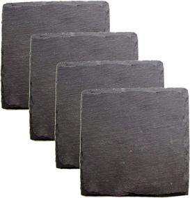 img 4 attached to Twine Country Square Slate Coasters