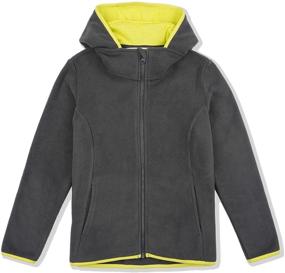 img 4 attached to 👕 Stylish JIAHONG Hooded Sweatshirt in Casual Turquoise for Boys - Size 9-10Y