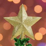 glitter christmas shatterproof decoration ornament logo