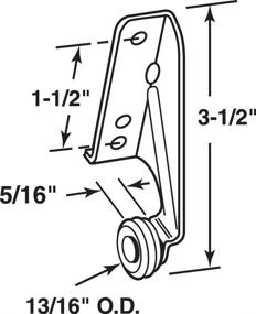 img 1 attached to Prime Line Products 7141 Drawer 16 Inch