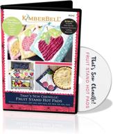 🧺 kimberbell that's sew chenille machine embroidery: fruit stand kd542 pattern - directions, 3 unique designs & techniques, made in usa logo