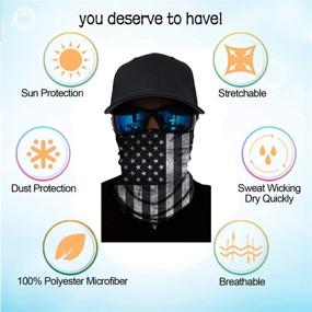 img 1 attached to American Seamless National Protection Balaclava Outdoor Recreation