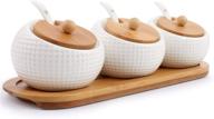 🍶 premium porcelain condiment spice container lids for organized and fresh seasonings логотип