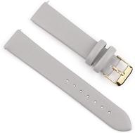 🕒 onthelevel women's leather watch strap - quick release replacement bands with gold buckle, sizes 12mm, 14mm, 16mm, 18mm, 20mm logo