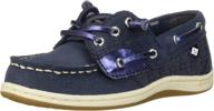 девочки sperry songfish лодки для малышей логотип