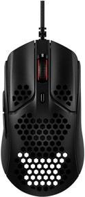 img 4 attached to 🖱️ HyperX Pulsefire Haste Gaming Mouse - Ultra-Lightweight, 59g, Honeycomb Shell, Hex Design, RGB, HyperFlex USB Cable, Up to 16000 DPI, 6 Programmable Buttons