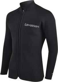 img 3 attached to Lemorecn Adults Wetsuits Neoprene 3XLarge