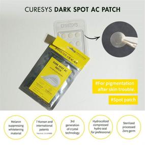 img 3 attached to 🎯 CURESYS Dark Spot AC Patch (9 Patches): Microneedle Hyperpigmentation and Dark Spot Treatment for Blemishes, Acne, and Post-Pimple Brightening