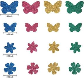 img 3 attached to Butterfly Self Adhesive Childrens Decoration Decorations