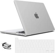 🖥️ ibenzer macbook pro 16 inch case a2141 - 2020 2019 release | hard shell case with keyboard cover &amp; type c adapter for apple mac pro 16’’ with touch bar and touch id - clear, t16cl+1tc logo