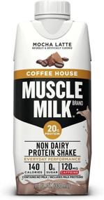 img 4 attached to ☕ Mocha Latte Muscle Milk Coffee House Protein Shake - 11 Fl Oz, 12 Pack