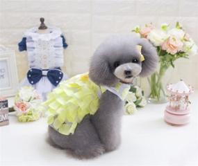 img 2 attached to Платье для собак "Petea Bowknot Apparel" для дня рождения принцессы