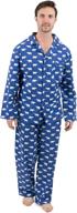 cozy up in style: leveret flannel christmas pajamas for men logo