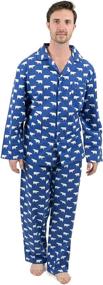 img 2 attached to Cozy up in Style: Leveret Flannel Christmas Pajamas for Men