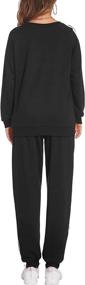 img 1 attached to Hotouch Tracksuit Sweatsuits Athleisure Drawstring Sports & Fitness and Team Sports