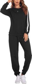 img 2 attached to Hotouch Tracksuit Sweatsuits Athleisure Drawstring Sports & Fitness and Team Sports