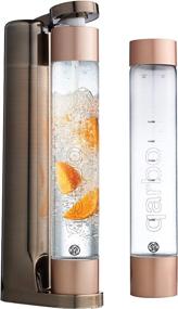 img 4 attached to 🍹 Twenty39 Qarbo - Sparkling Water Maker & Fruit Infuser - Premium Carbonation Machine with Two 1L BPA-Free Bottles - Flavor-Infusing & Carbonating Beverage Maker (Bronze)