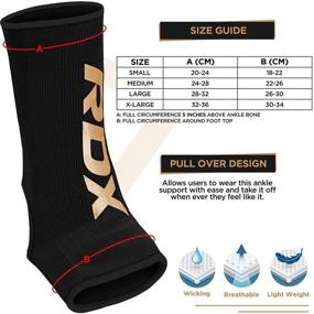 img 1 attached to 🥊 RDX Achilles Boxing Protector – Superior Support for Enhanced Performance