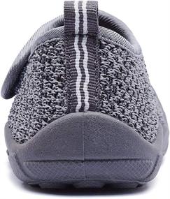 img 1 attached to GUBARUN Toddler Sneakers Lightweight Breathable（Grey Boys' Shoes ~ Sneakers