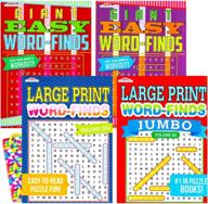 🧩 engaging puzzle books for adults and seniors: enhance mental agility with exciting searches! logo