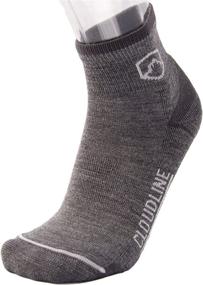 img 3 attached to 🧦 CloudLine Merino Wool Ultra Light Quarter Crew Socks: Unmatched Performance and Comfort