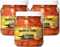 🦗 fluker's orange cube complete cricket diet: 6 oz (3 pack), premium nutrition for healthy crickets logo