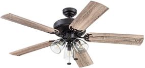 img 4 attached to 🔌 Prominence Home 51593 Saybrook Espresso 52-inch Ceiling Fan