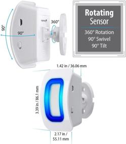 img 2 attached to 🔔 Fosmon WaveLink 51005HOM Wireless Home Security Driveway Alarm