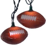 ⚽ kurt adler ul1368 football string lights, set of 10 логотип