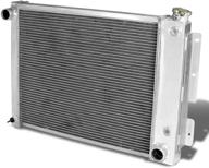 🔥 dna motoring 3-row full aluminum radiator: enhanced cooling performance for camaro68 logo