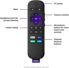img 2 attached to 📺 Enhanced Voice Remote Roku Ultra LT 4K/HDR/HD Streaming Player with Ethernet, MicroSD, and Premium 6FT HDMI Cable (4K Ready)
