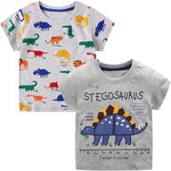 shop now: vaschy little pattern toddler boys' t shirts for stylish tops, tees & shirts logo