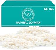 hearts & crafts 50 lbs soy candle wax: optimal for seo logo