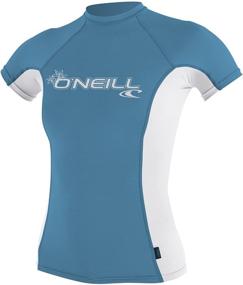 img 2 attached to Oneill Womens Skins Short Sleeve Women's Clothing and Swimsuits & Cover Ups