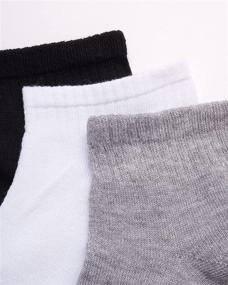 img 2 attached to Rampage Women's Quarter Cut Athletic 🧦 Ankle Socks - 10 Pack - Enhanced SEO