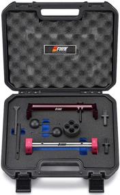img 4 attached to 🔧 BMW S54 Camshaft Alignment Timing Tool Kit for E46 M3, E35 Z3, E85 E86 Z4 - 9-Piece Set by EWK