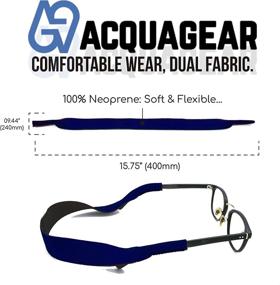 img 3 attached to Durable Neoprene Material Aquagear Sunglasses: Ultimate Protection and Long-lasting Style