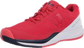 img 4 attached to Women's Wilson RUSH PRO 3.0 Tennis Shoes