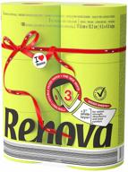 renova red label maxi eco-friendly toilet paper logo