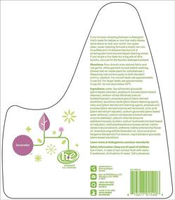 img 3 attached to 🌼 Babyganics 3X Baby Laundry Detergent, Lavender, 60 Fl Oz (Pack of 1): Safe and Gentle Cleaning for Your Baby's Delicate Clothes